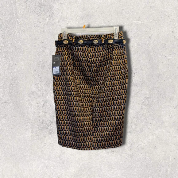 NWT MOSSIMO SKETCH PENCIL LINED SKIRT SIZE 8 - Picture 2 of 16